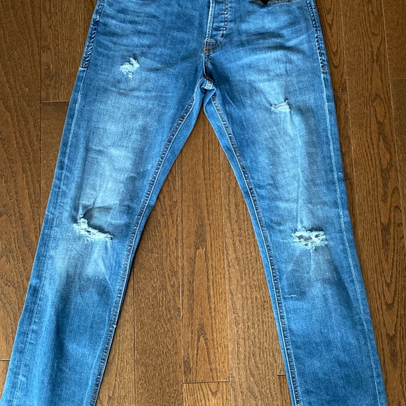 NWOT Jack & Jones Glenn Icon Super-Stretch Slim-Fit Jeans - Picture 4 of 6